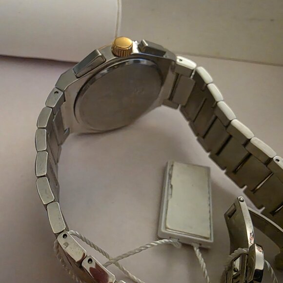 Versace two tone black dial stainless steel chronograph watch - Picture 3 of 5